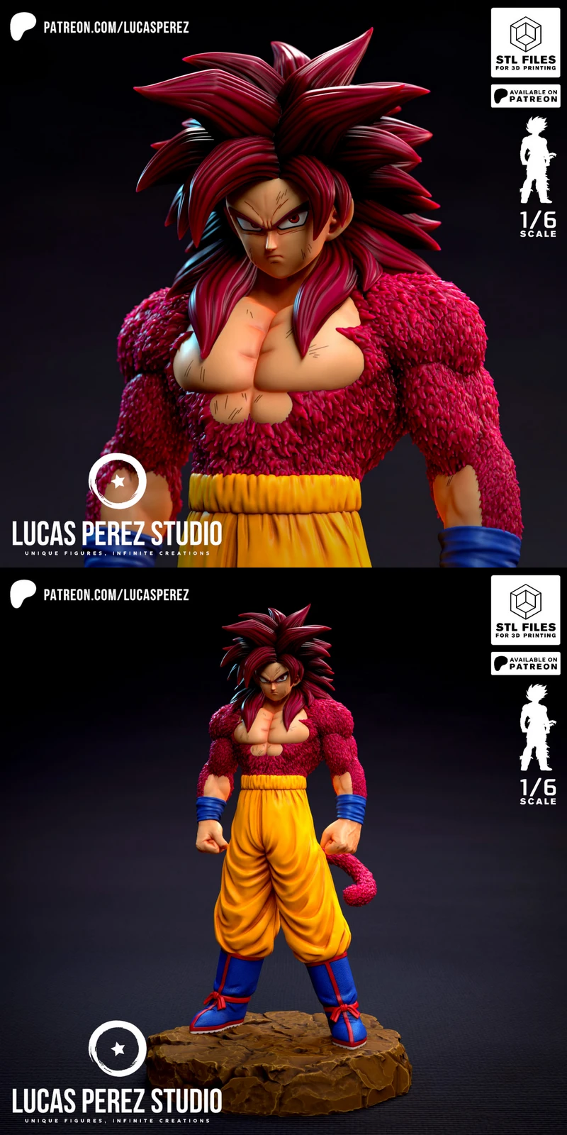Son Goku Super Saiyan 4 Daima