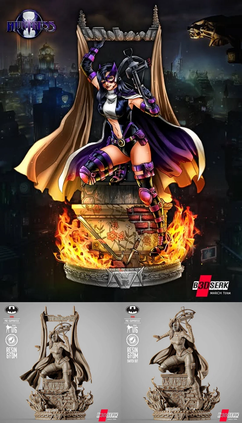 The Huntress Sculpture