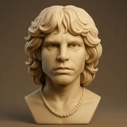 Jim Morrison bust