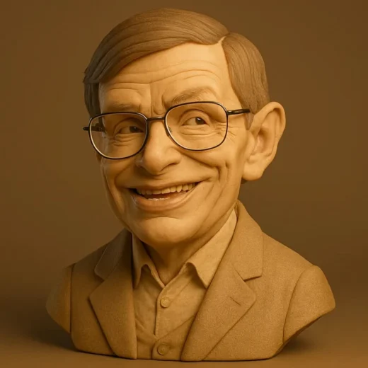Stephen Hawking bust