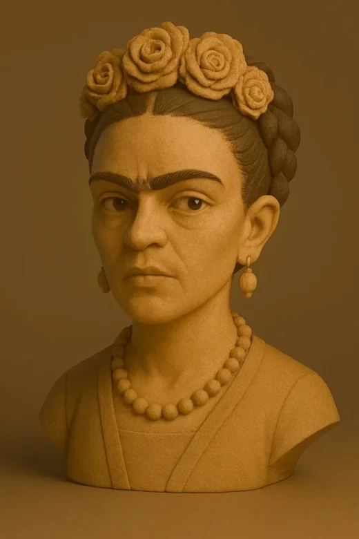 Frida Kahlo bust