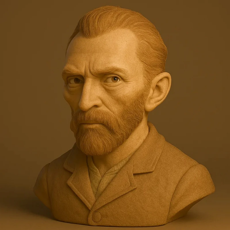 Van Gogh bust