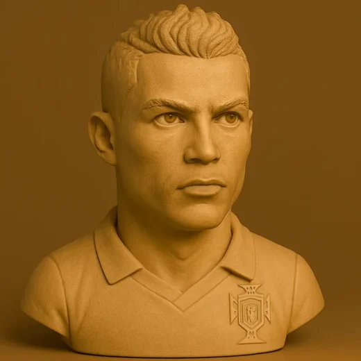Christiano Ronaldo bust