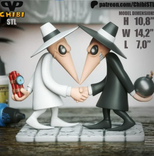 Spy vs Spy Chibi