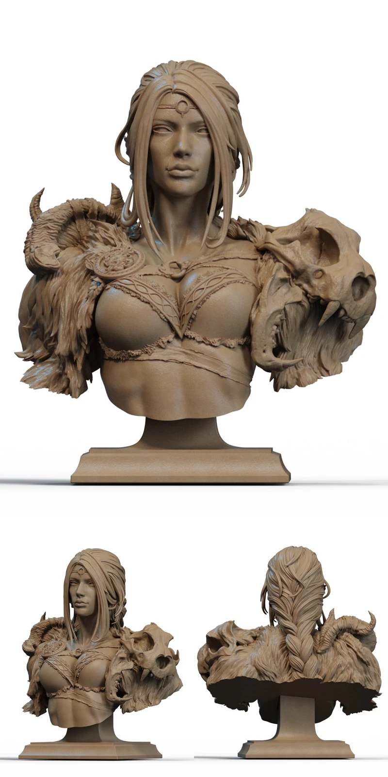 Barbarian Queen Bust