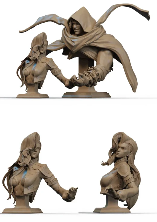Tandy and Ty Bust
