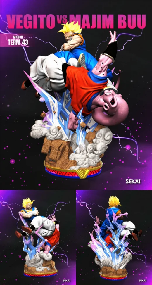 Vegito vs Majin Boo – Dragon Ball