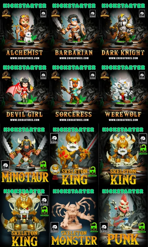 Chibiatures Kickstarter