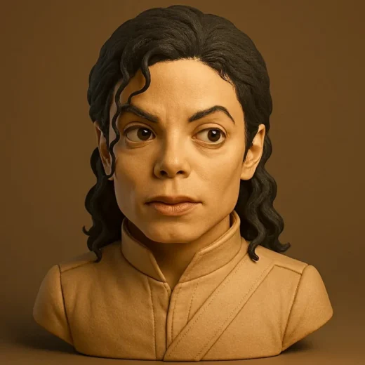 Michael Jackson bust