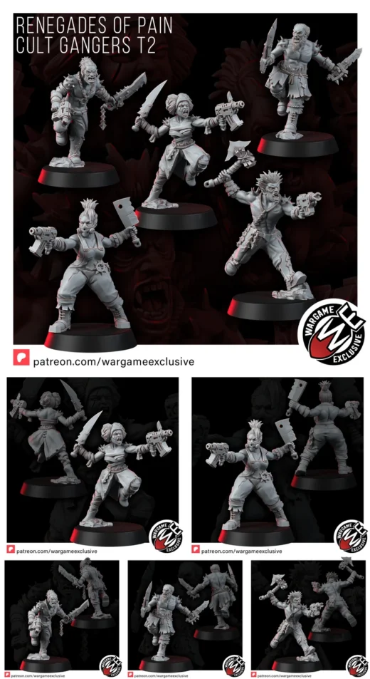 CHAOS RENEGADES OF PAIN CULT GANGERS T2