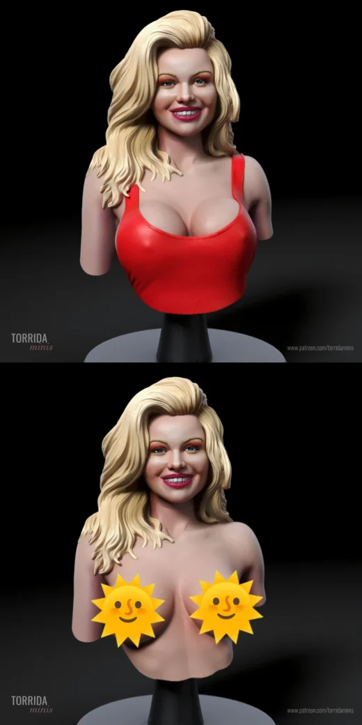 CJ Parker bust