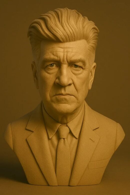 David Lynch bust