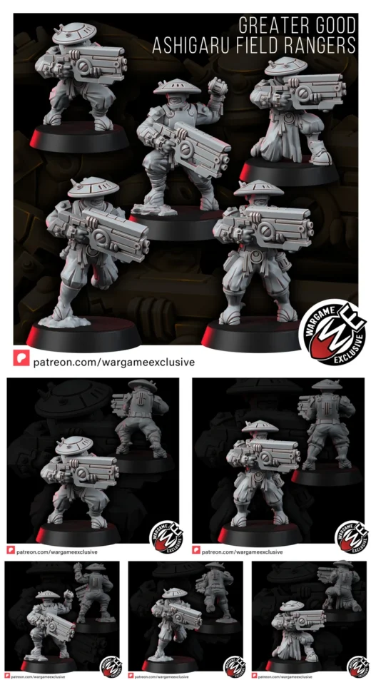 GREATER GOOD ASHIGARU FIELD RANGERS