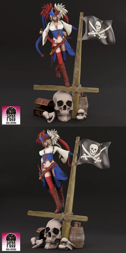 Harley Quinn Pirate Version