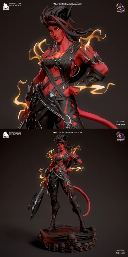 Karlach (Stylized) – Baldur’s Gate 3