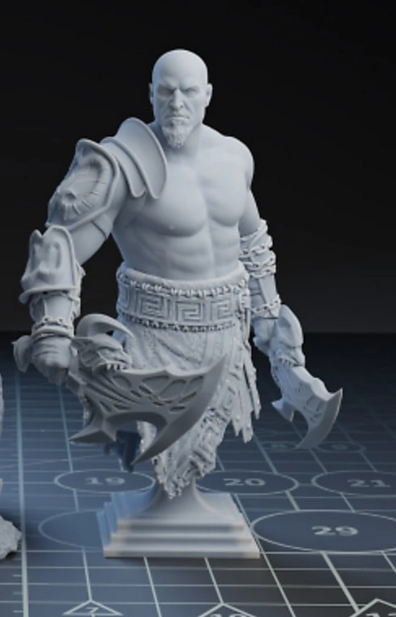 Kratos Bust