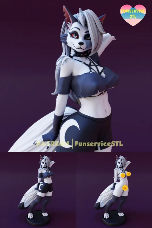 Loona from Helluva boss