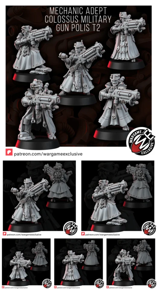 MECHANIC ADEPT COLOSSUS MILITARY GUN POLICE T2
