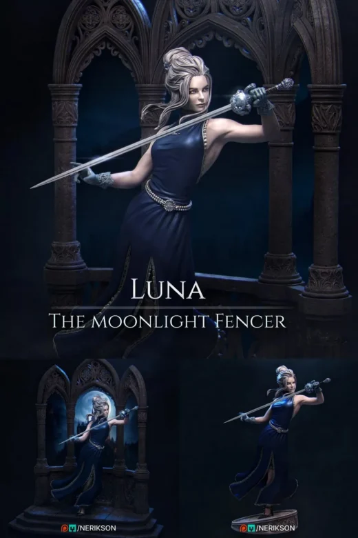 Luna, the Moonlight Fencer