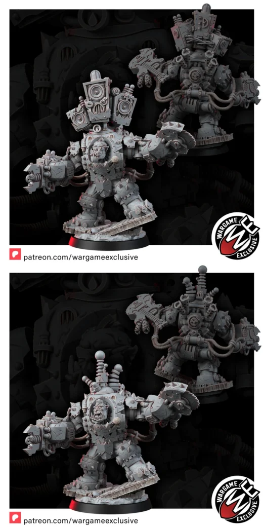 ORK ROCKER MEKANIAK IN MEGA SABATORK ARMOR