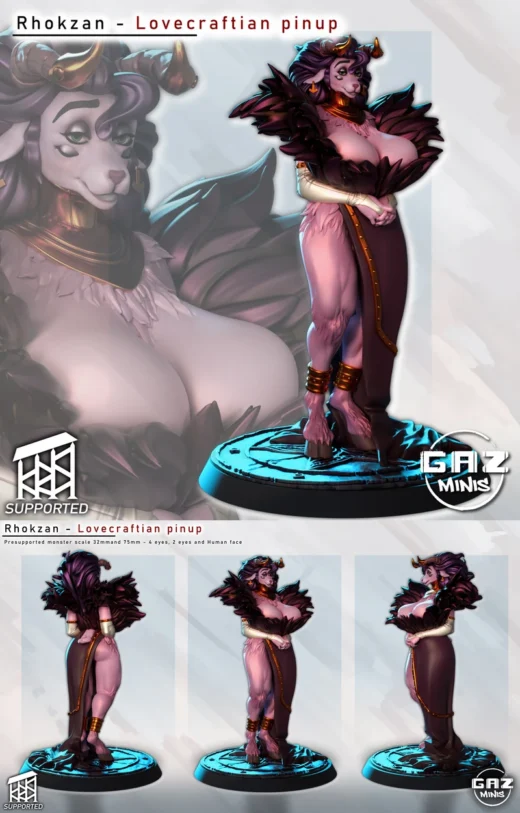 RhokZan – Lovecraftian PinUp