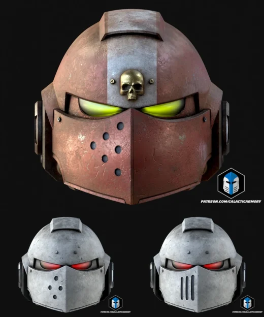 Secret Level Space Marine Helmets