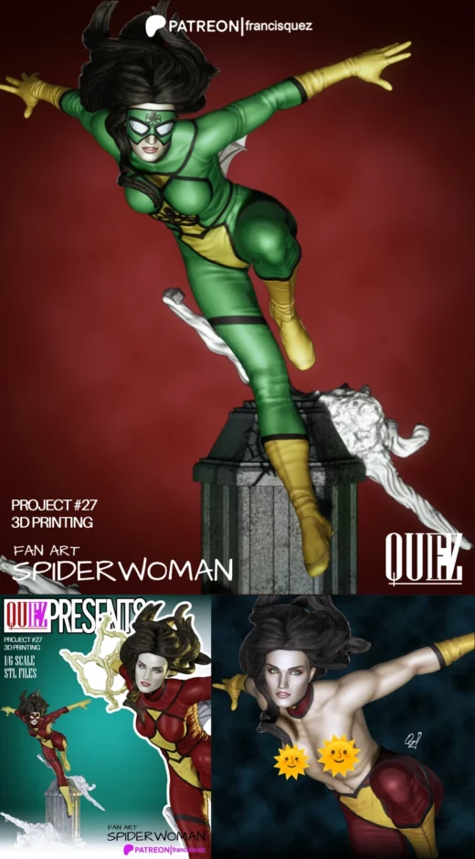 Spider woman – Exclusive