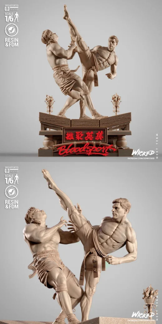 Bloodsport Diorama