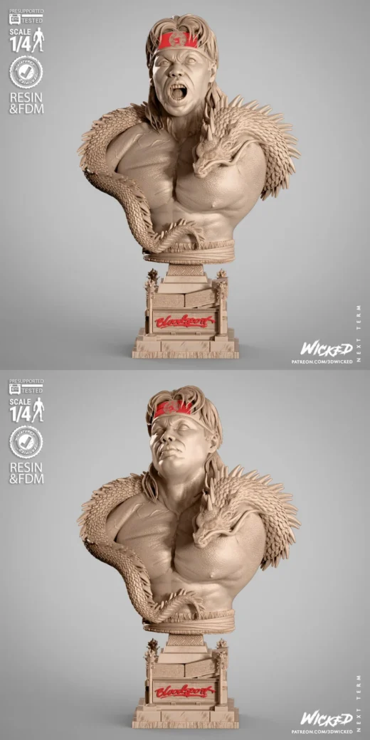 Chong Li Portrait Bust