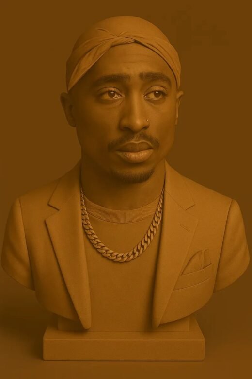 2Pac-Shakur bust