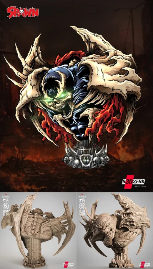 Curse Of Spawn Portrait Bust