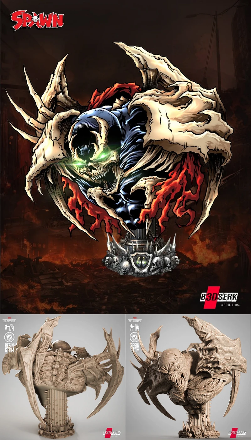 Curse Of Spawn Portrait Bust