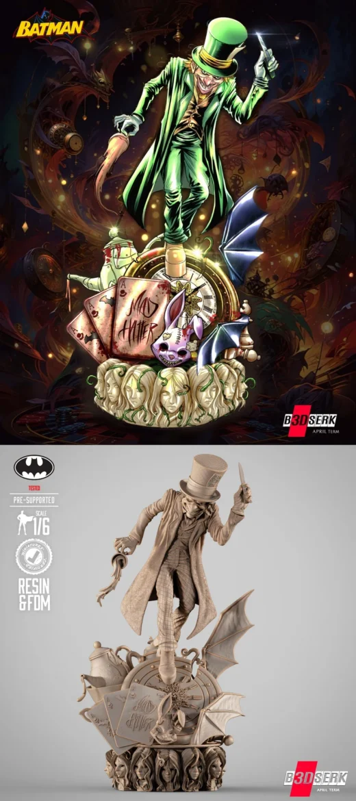 Mad Hatter Sculpture