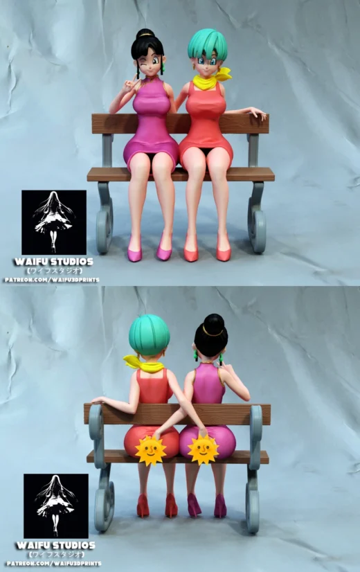 Bulma and Chi-Chi (Dragon Ball) extra