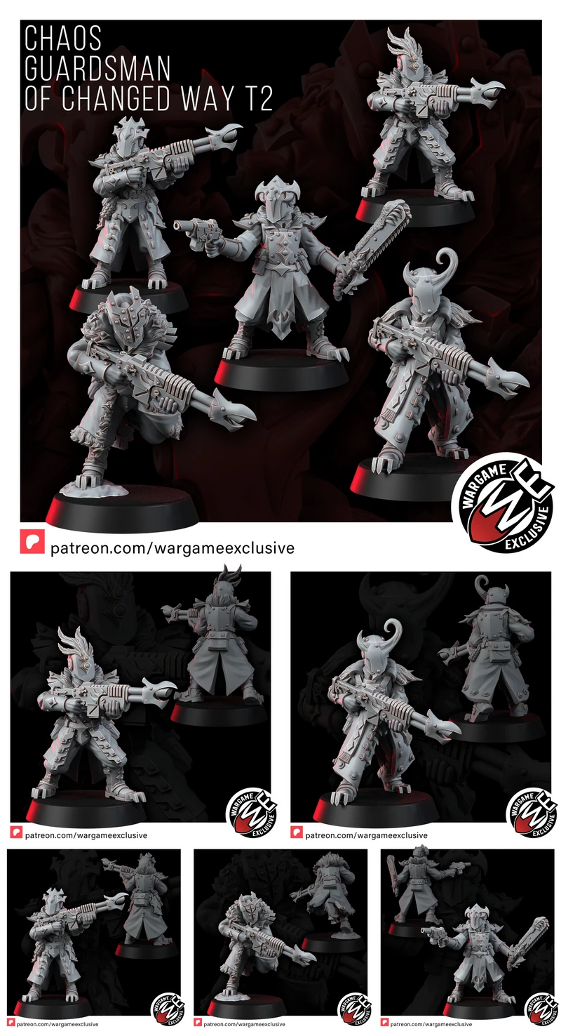 CHAOS GUARDSMAN OF CHANGED WAY T2