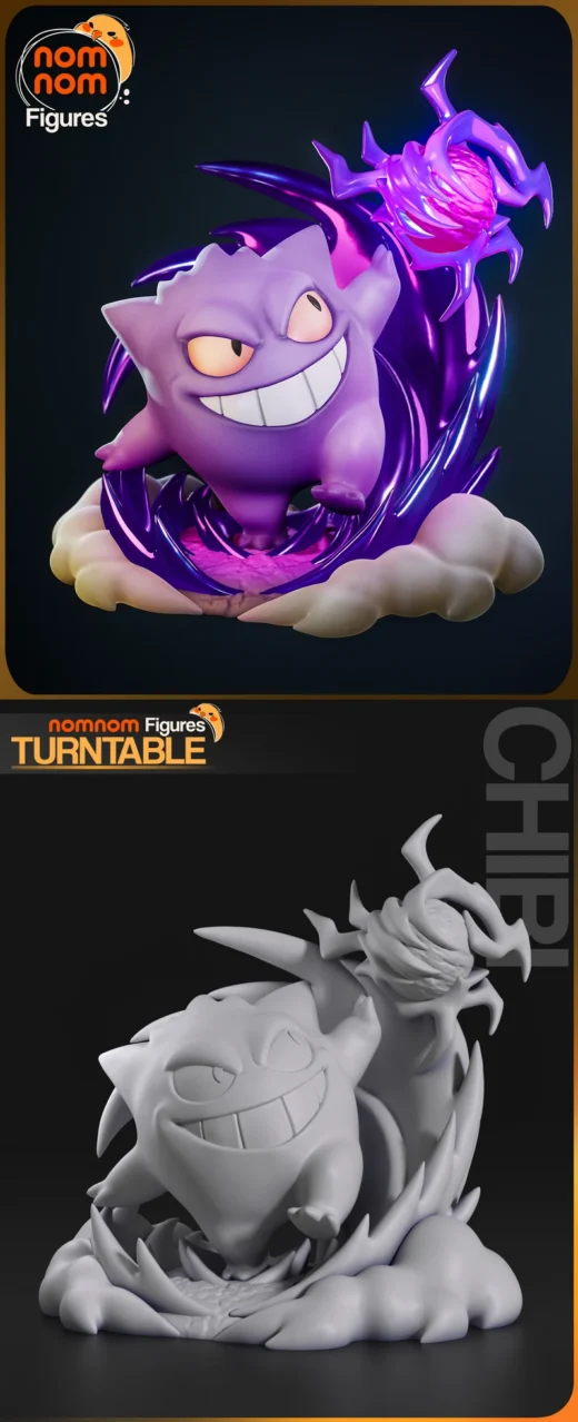 Chibi Gengar – Pokemon