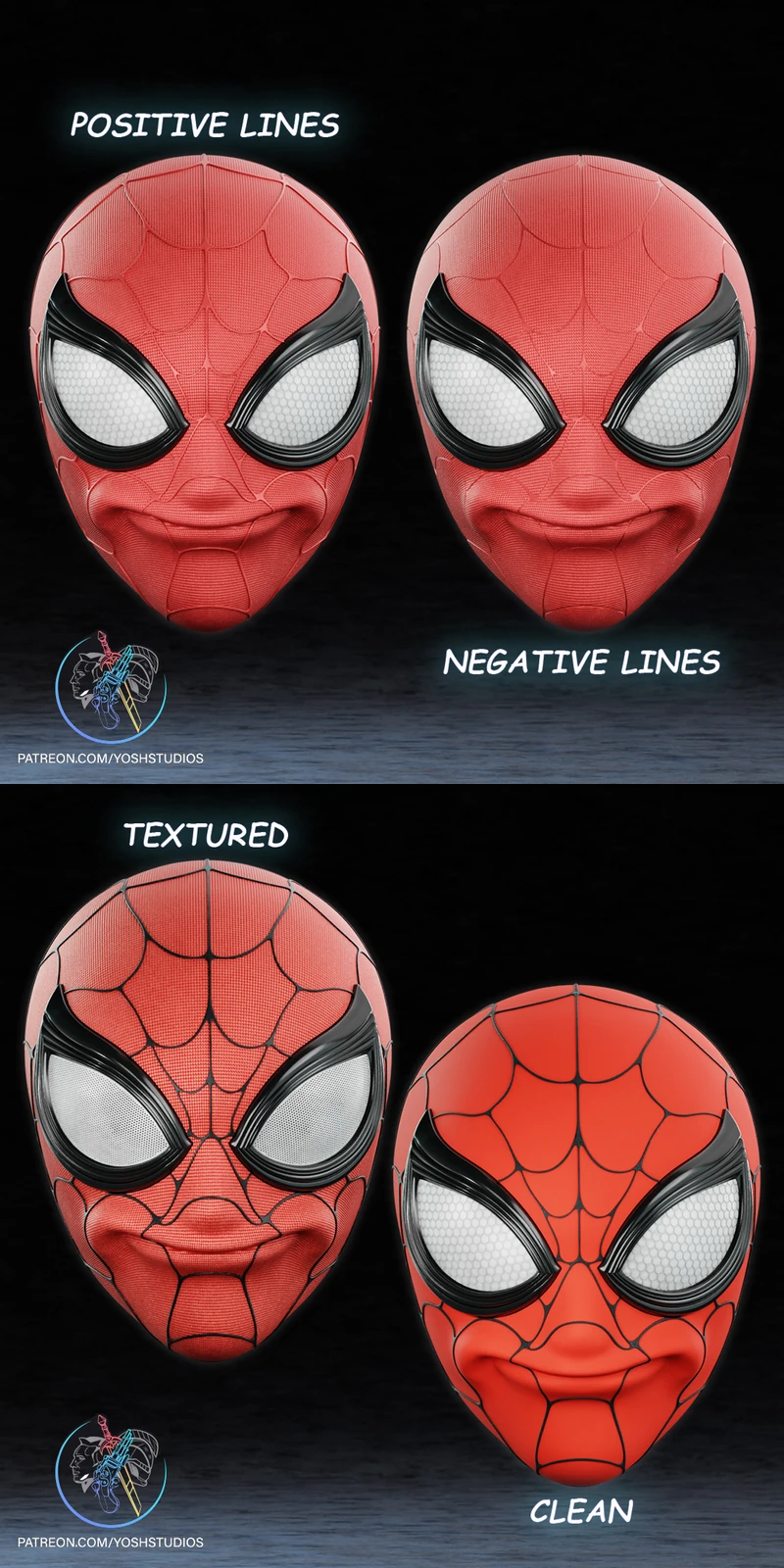 Derpy Spider-Man Mask