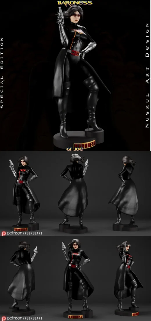 G.I JOE Baroness Collectible