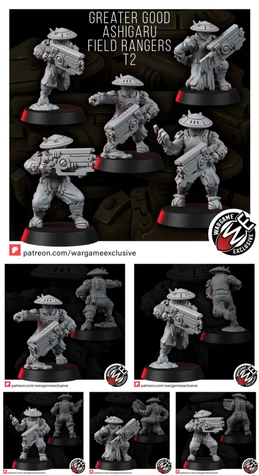 GREATER GOOD ASHIGARU FIELD RANGERS T2