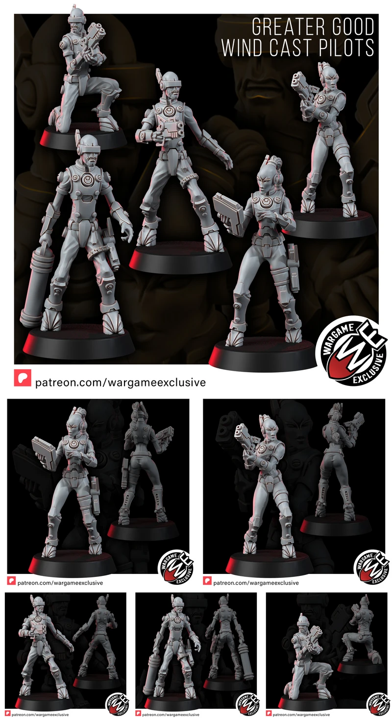 GREATER GOOD WIND CAST PILOTS