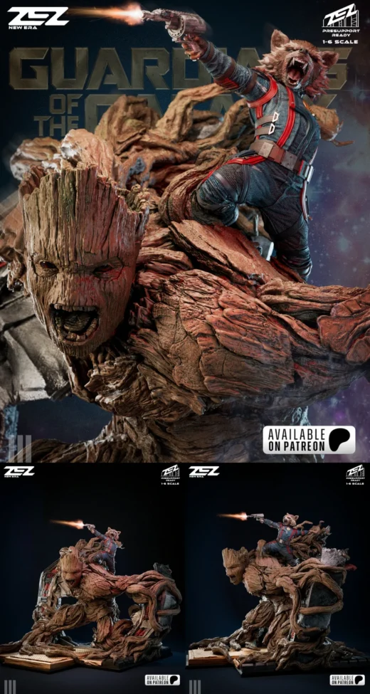 GROOT AND ROCKET