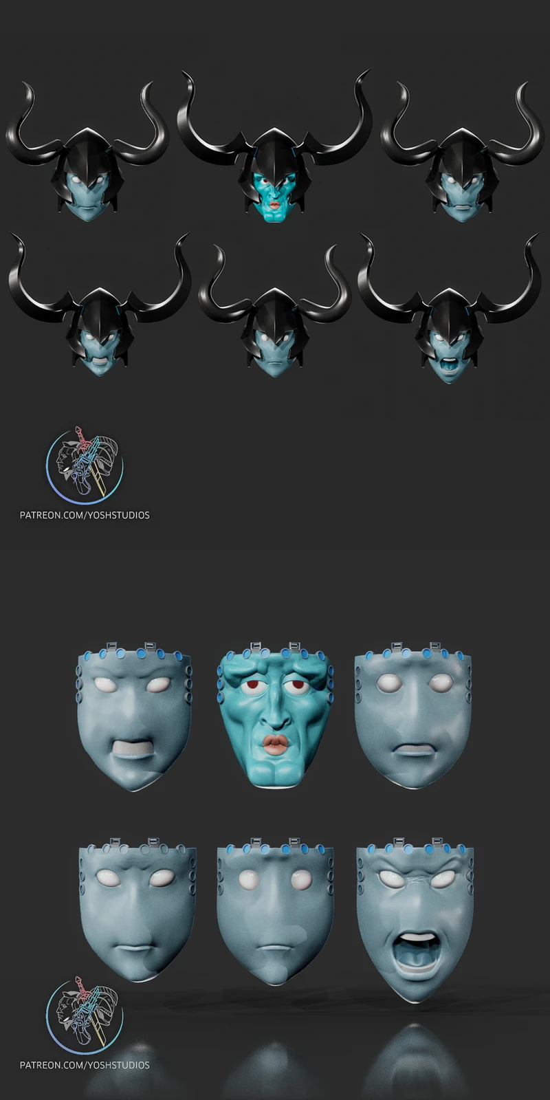 Iron the Shadow Helmet