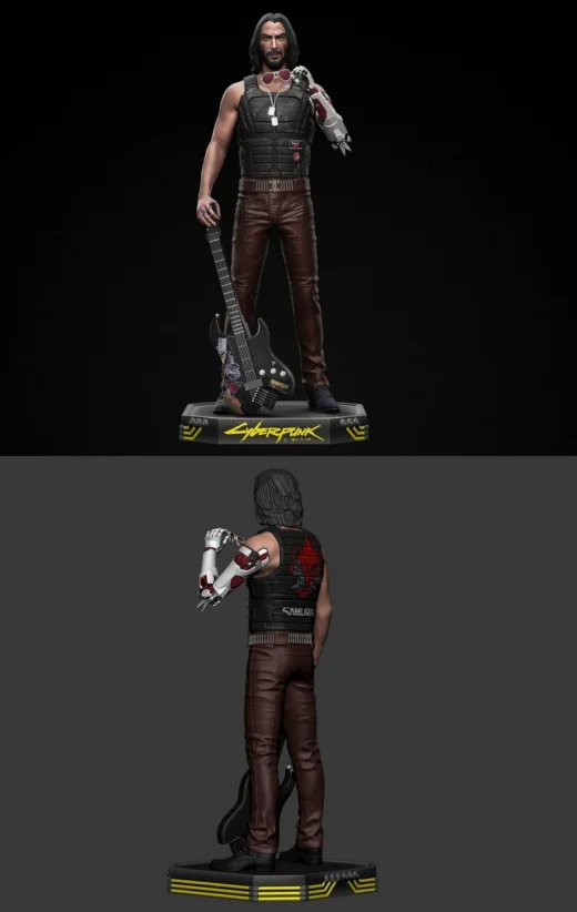 Johnny Silverhand from CyperPunk 2077