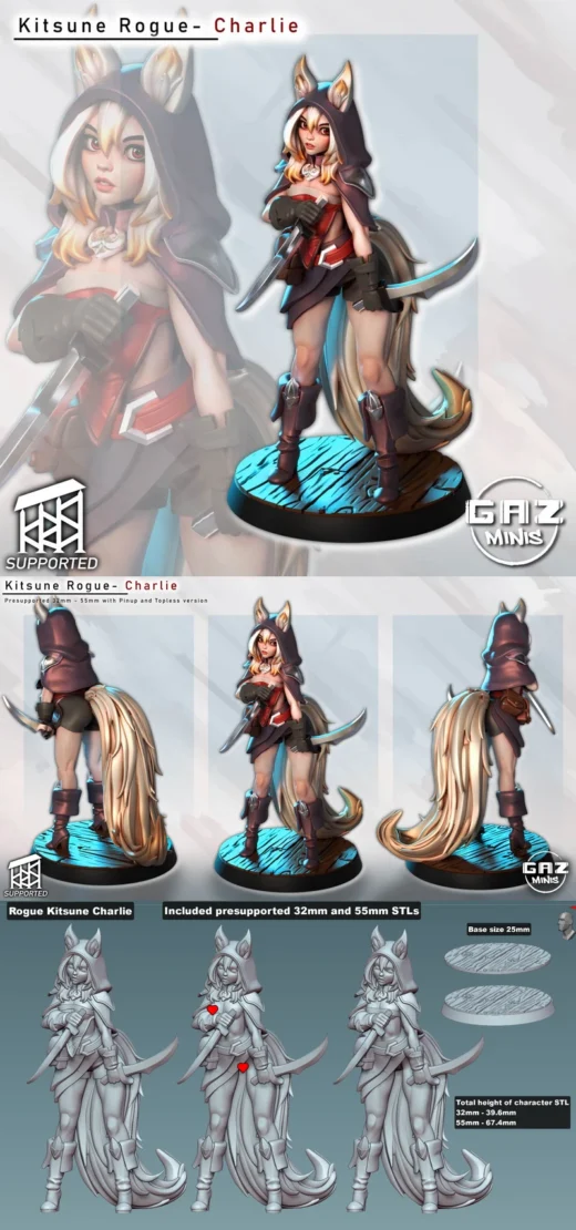 Kitsune Rogue – Charlie