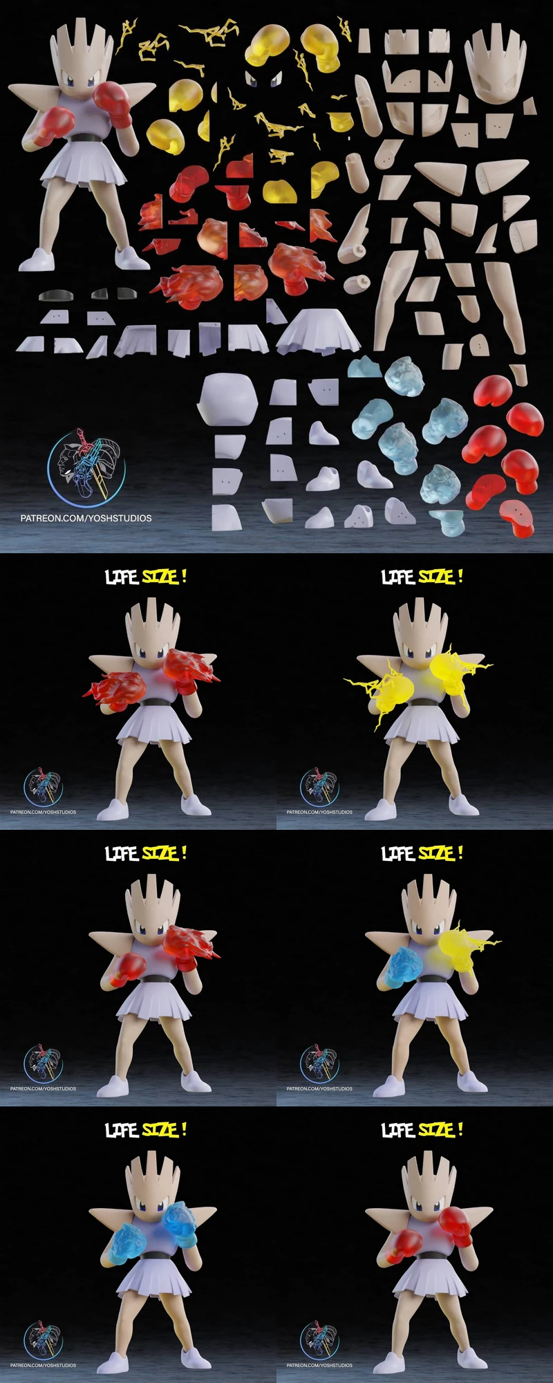 Life Size Hitmonchan
