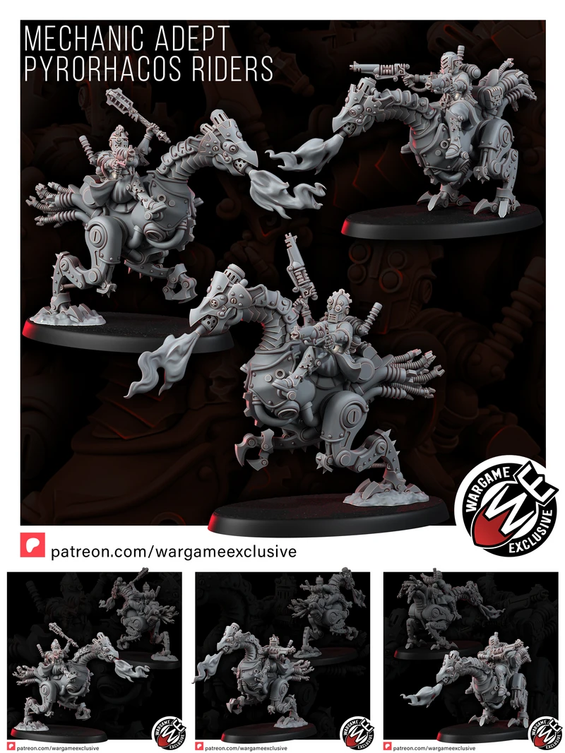 MECHANIC ADEPT PYRORHACOS RIDERS