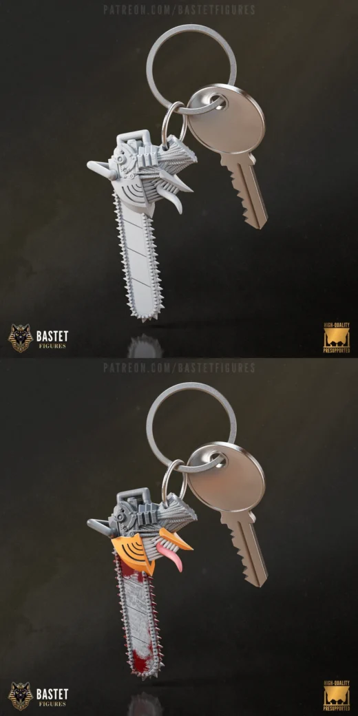 Makima Keychain – Chainsaw Man
