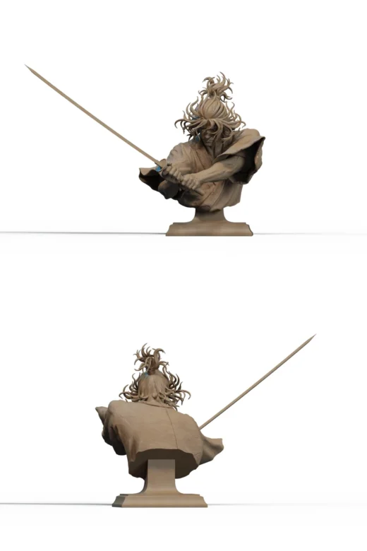 Musashi Miyamoto Bust