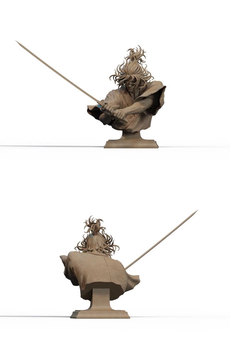 Musashi Miyamoto Bust