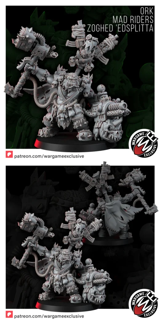 ORK MAD RIDERS ZOGHED EDSPLITTA